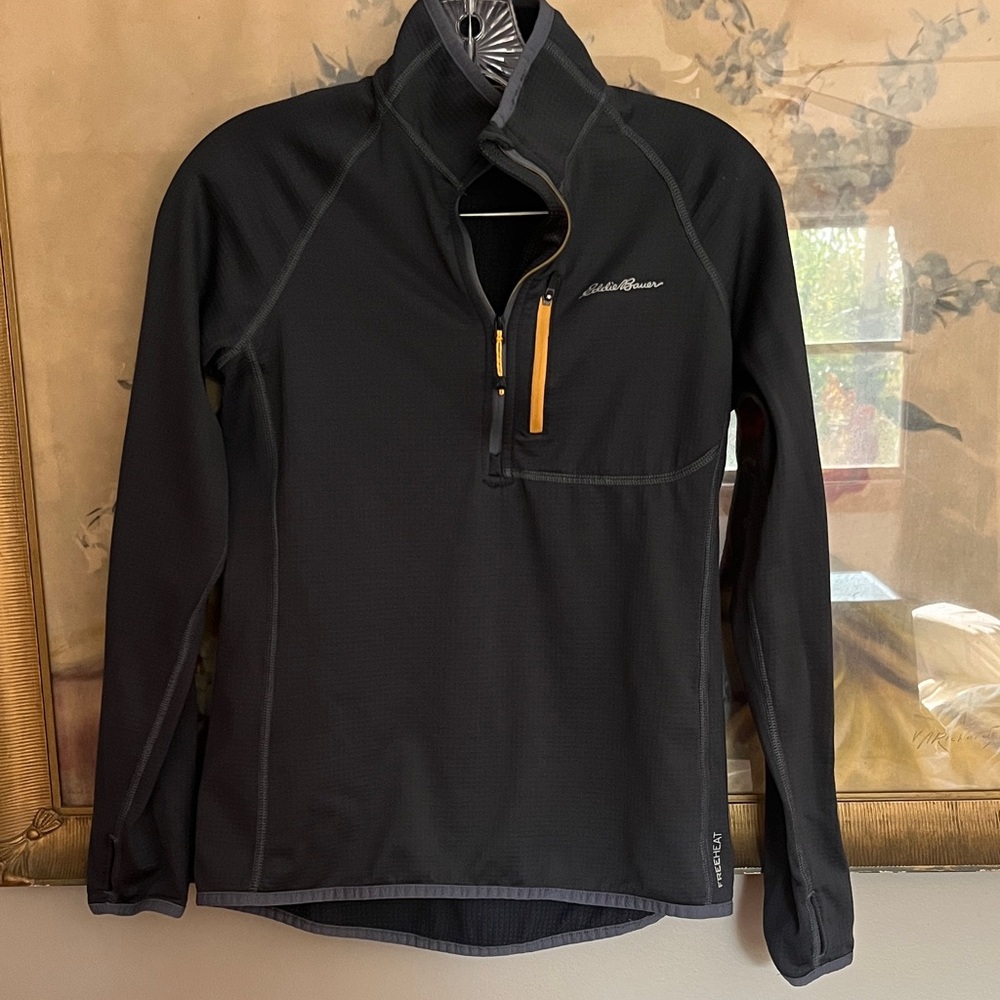 Eddie Bauer FreeHeat Quarter Zip Pullover XS